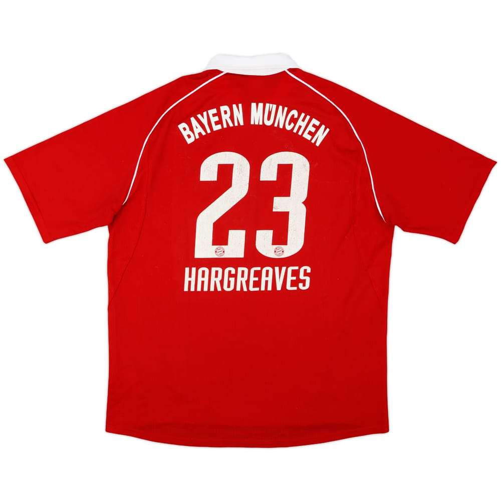 2005-06 Bayern Munich Home Shirt Hargreaves #23 - 6/10 - (XL)
