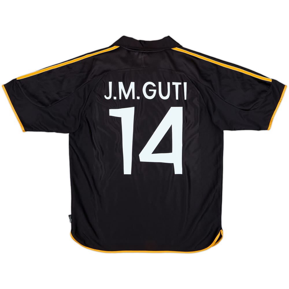 1999-01 Real Madrid Away Shirt J.M.Guti #14 - 8/10 - (L)