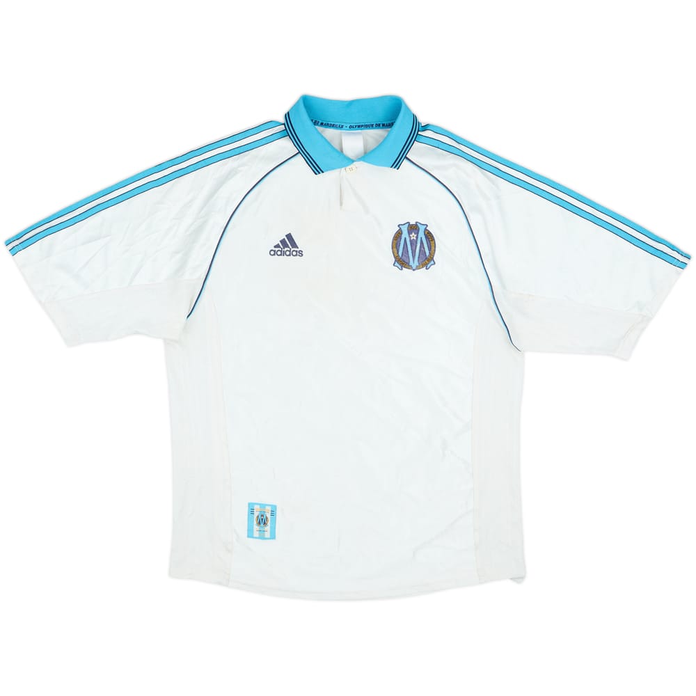 1998-99 Olympique Marseille Home Shirt - 4/10 - (L)