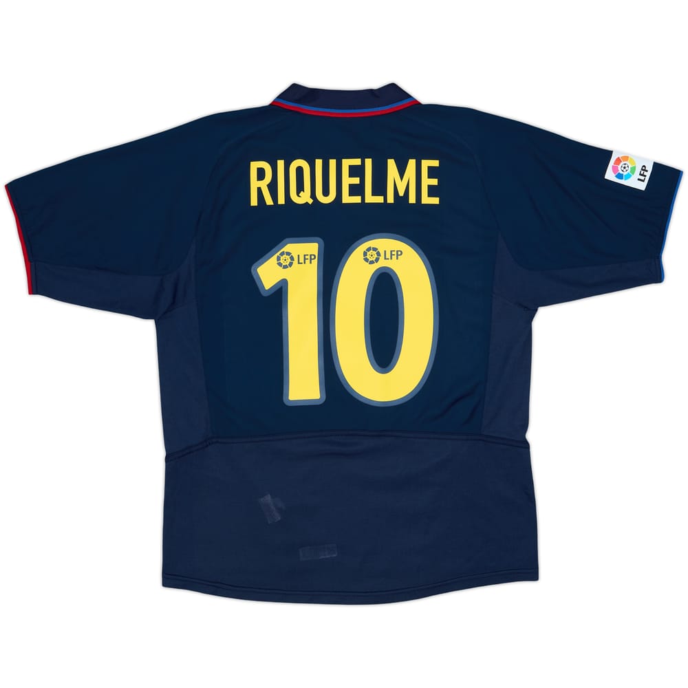 2002-03 Barcelona Away Shirt Riquelme #10 - 9/10 - (M)