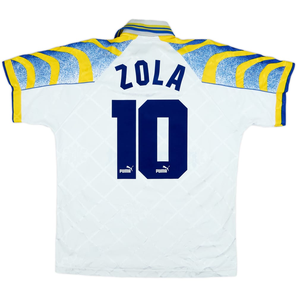 1995-97 Parma Home Shirt Zola #10 - 6/10 - (M)