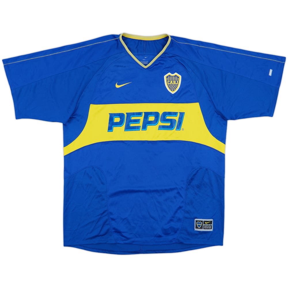 2003-04 Boca Juniors Home Shirt - 8/10 - (L)