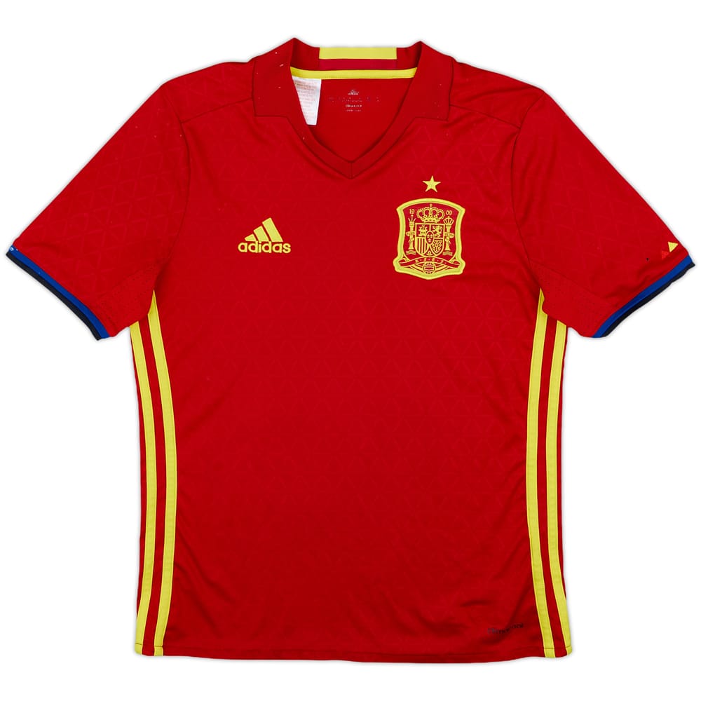 2016-17 Spain Home Shirt - 6/10 - (L.Boys)