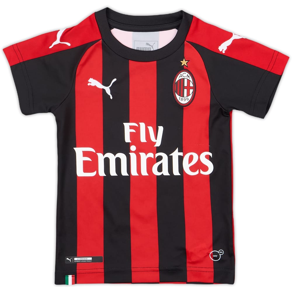 2018-19 AC Milan Home Shirt - 7/10 - (18-24 Months)