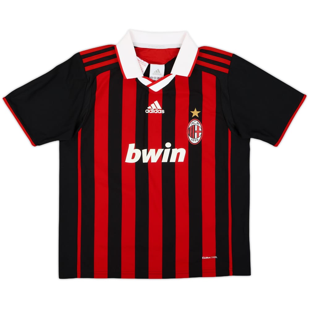 2009-10 AC Milan Home Shirt - 7/10 - (S.Boys)