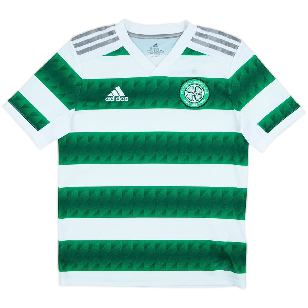 2022-23 Celtic Home Shirt - 9/10 - (L.Boys)