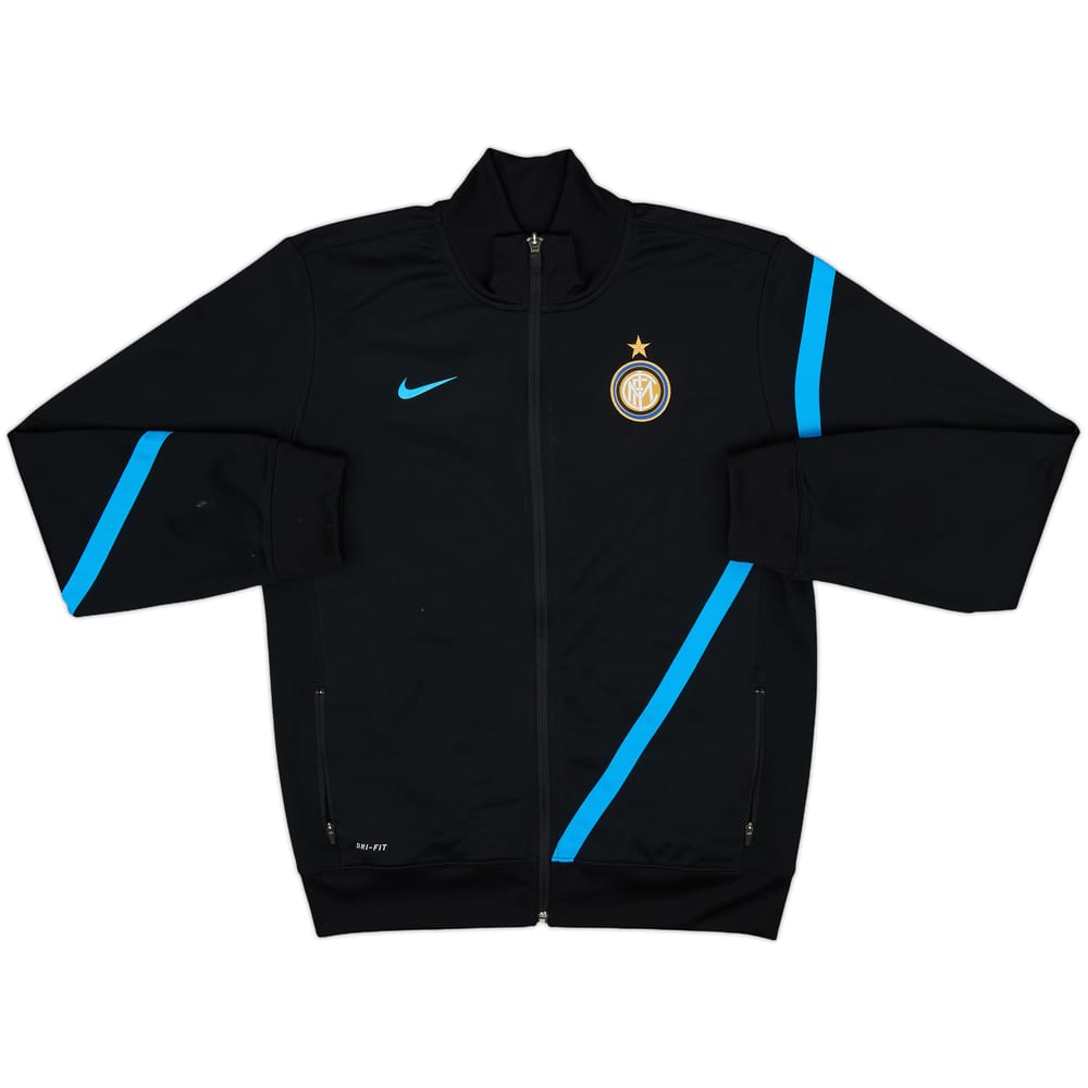 2011-12 Inter Milan Nike Track Jacket - 7/10 - (XL.Boys)