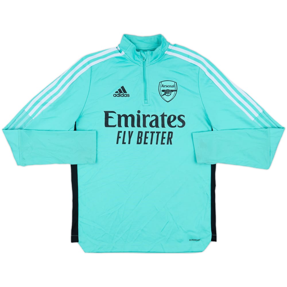 2021-22 Arsenal adidas 1/4 Zip Training Top - 6/10 - (XL.Boys)