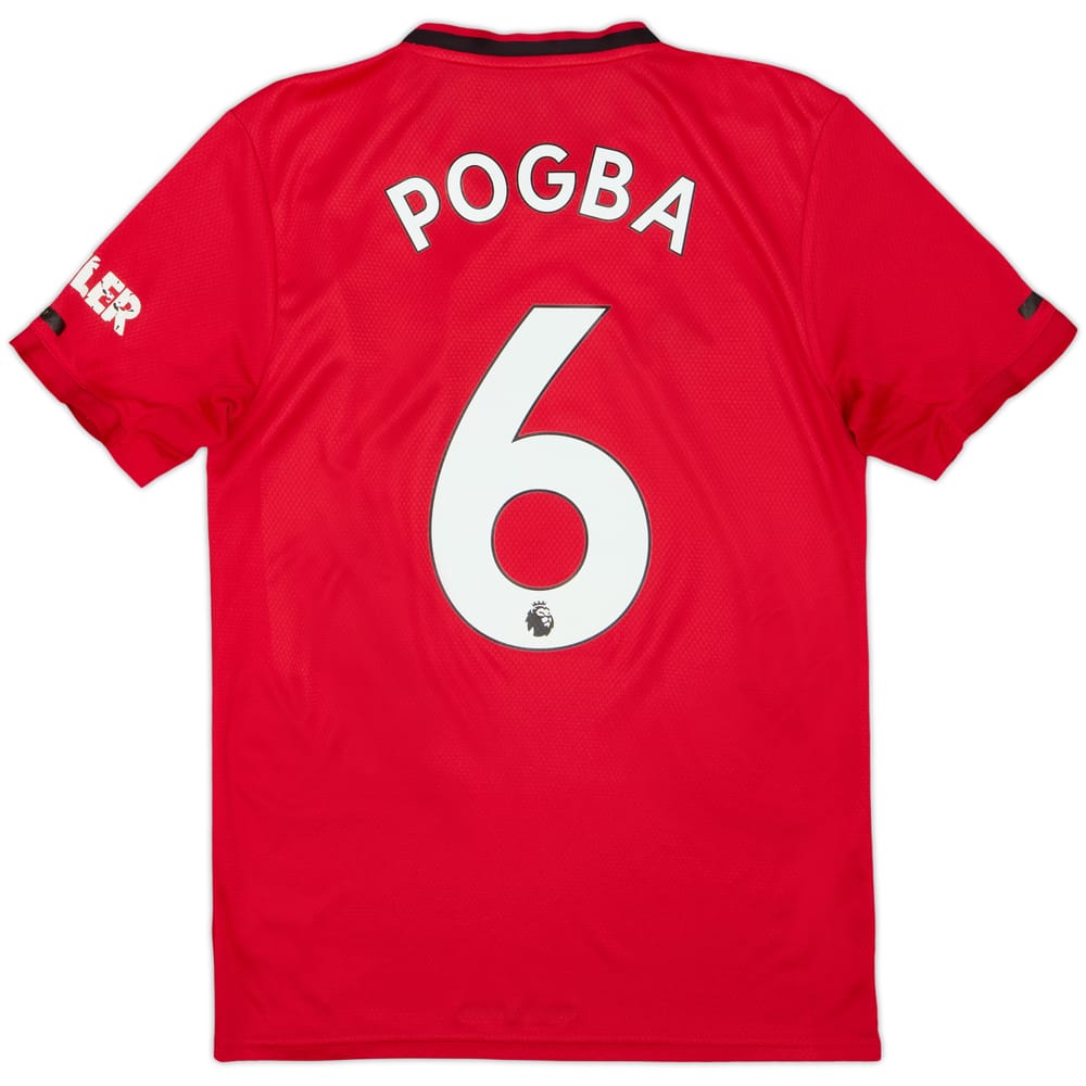 2019-20 Manchester United Home Shirt Pogba #6 - 6/10 - (S)