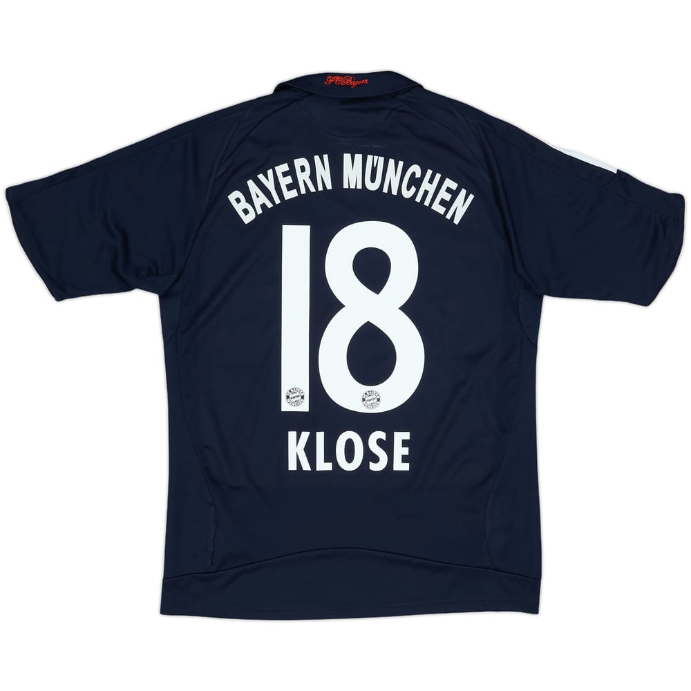2008-09 Bayern Munich Away Shirt Klose #18 - 7/10 - (L.Boys)