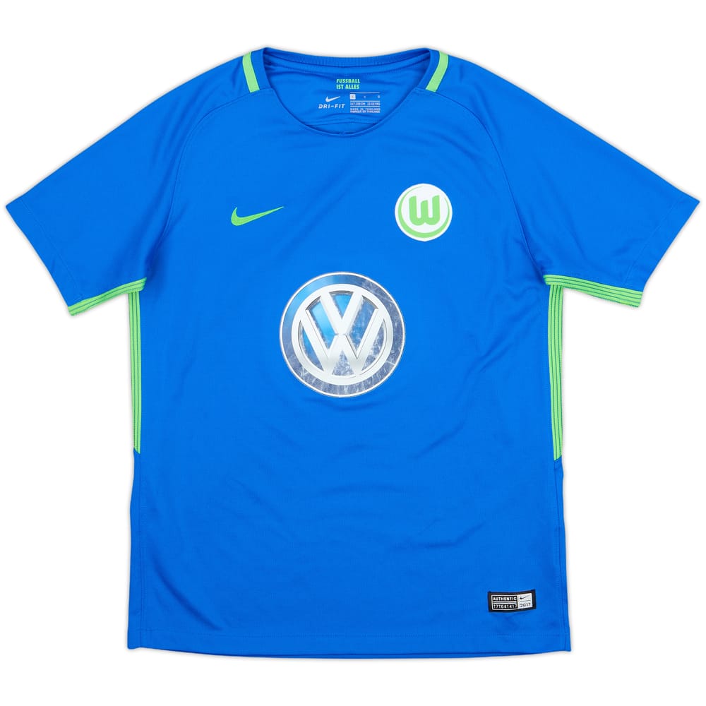 2017-18 Wolfsburg Away Shirt - 6/10 - (L.Boys)
