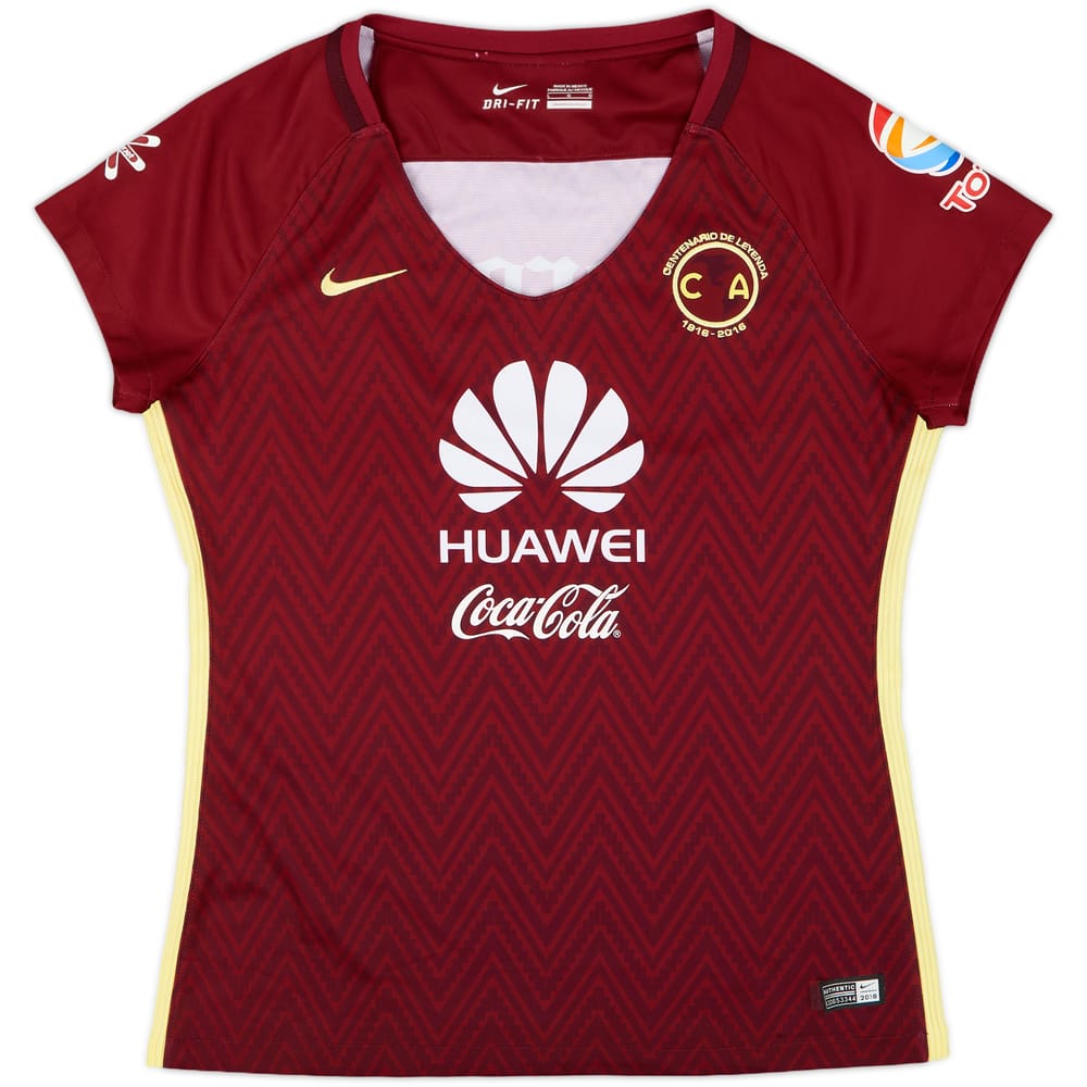 2016-17 Club America Centenary Away Shirt - 8/10 - (Women's L)