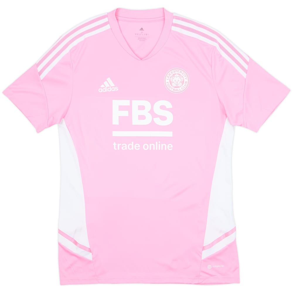 2022-23 Leicester adidas Training Shirt - 7/10 - (M)