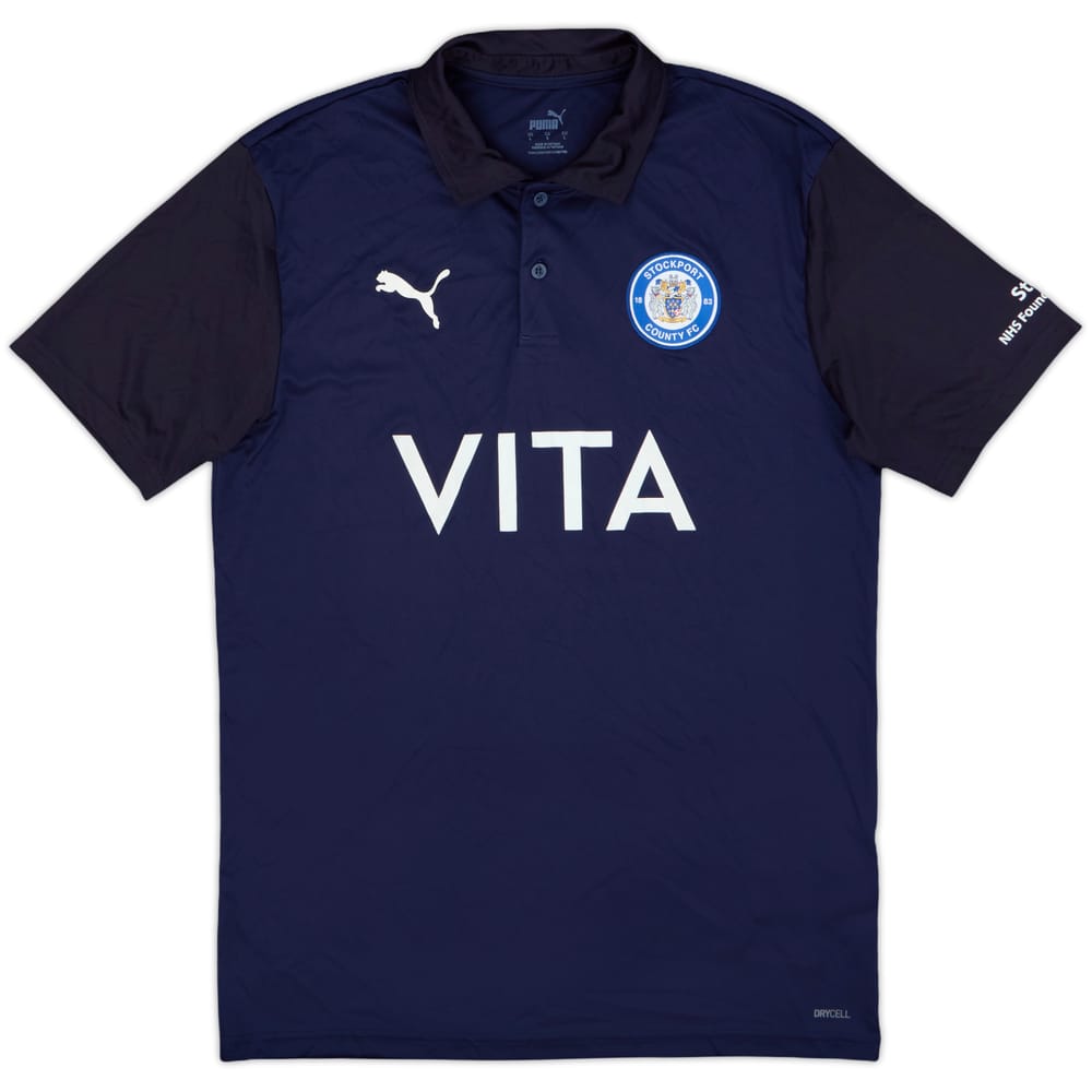 2020-21 Stockport County Puma Polo Shirt - 10/10 - (L)