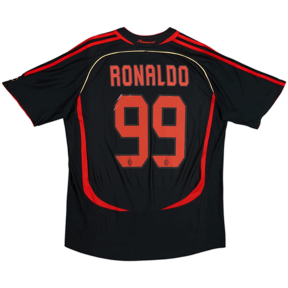 2006-07 AC Milan Third Shirt Ronaldo #99 - 7/10 - (L)