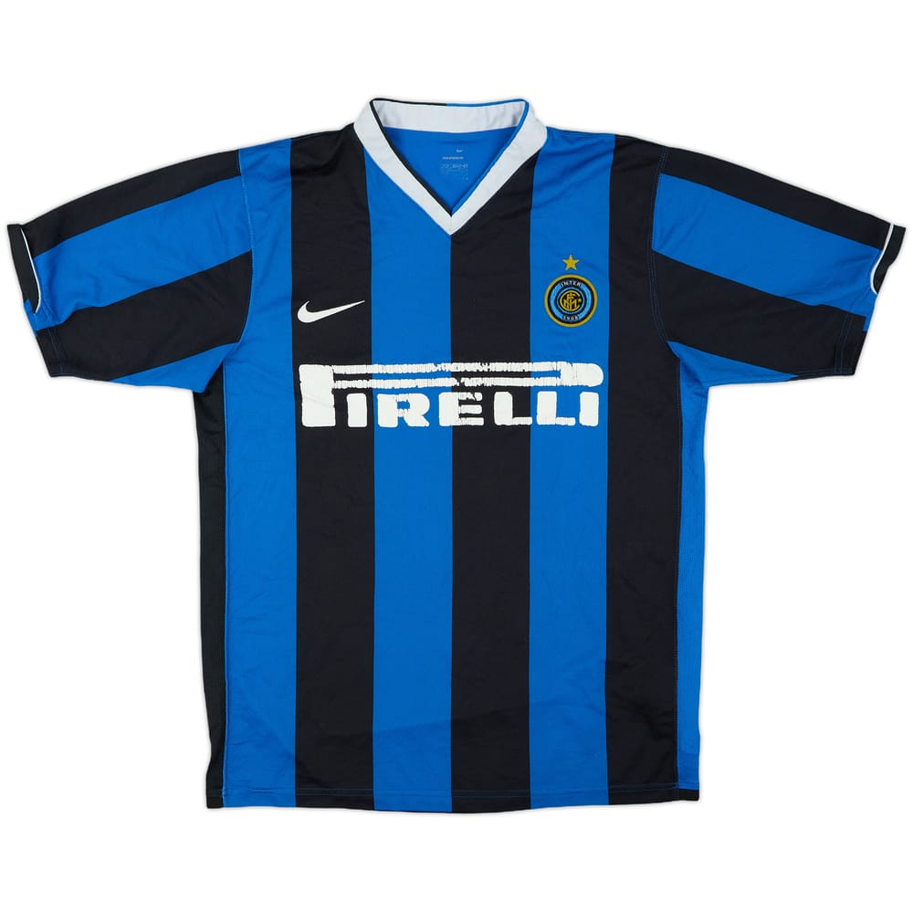 2006-07 Inter Milan Home Shirt - 4/10 - (XL.Boys)
