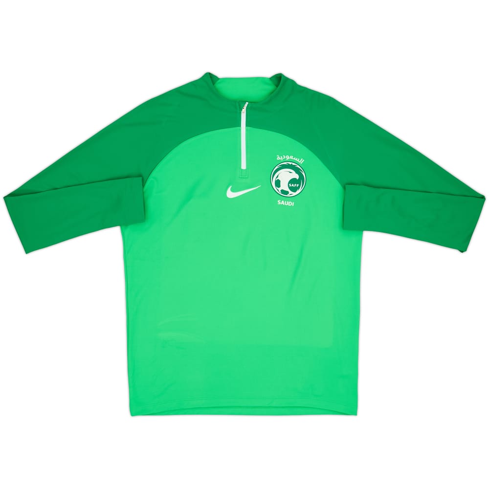 2022-23 Saudi Arabia Nike 1/4 Zip Training Top - 8/10 - (M)