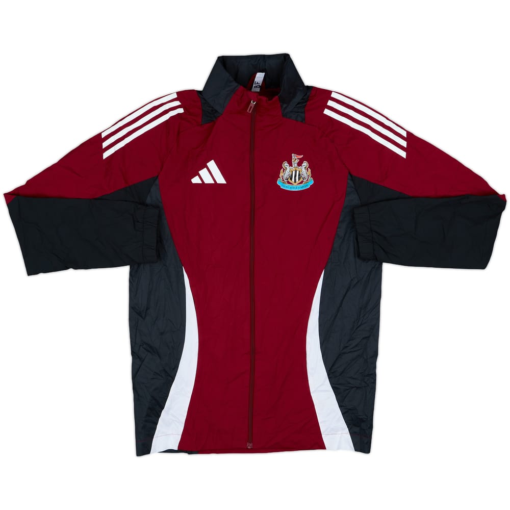2024-25 Newcastle adidas Hooded Rain Jacket - 8/10 - (XS)