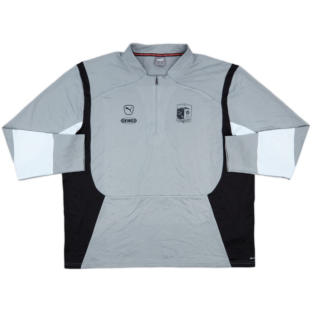 2023-24 Barrow Puma 1/4 Zip Training Top - 8/10 - (3XL)