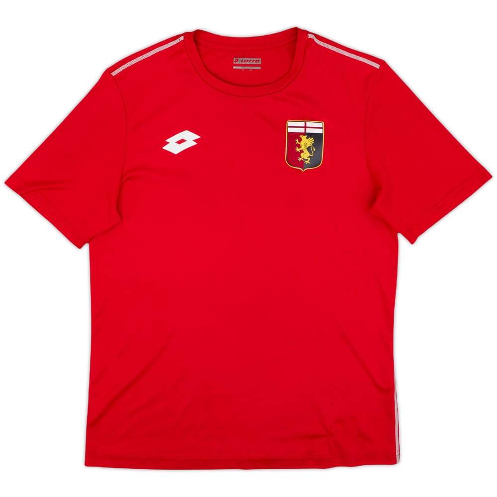2017-18 Genoa Lotto Training Shirt - 8/10 - (M)