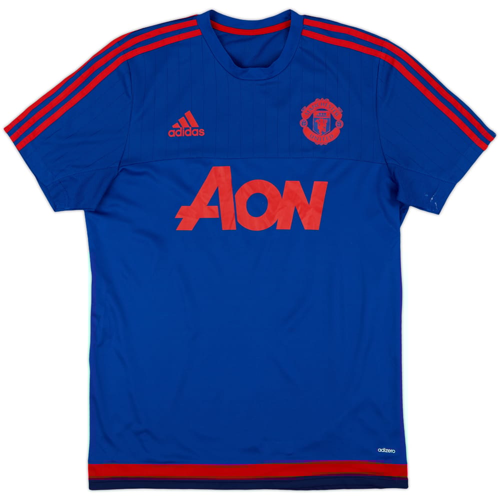 2015-16 Manchester United adizero Training Shirt - 5/10 - (M)