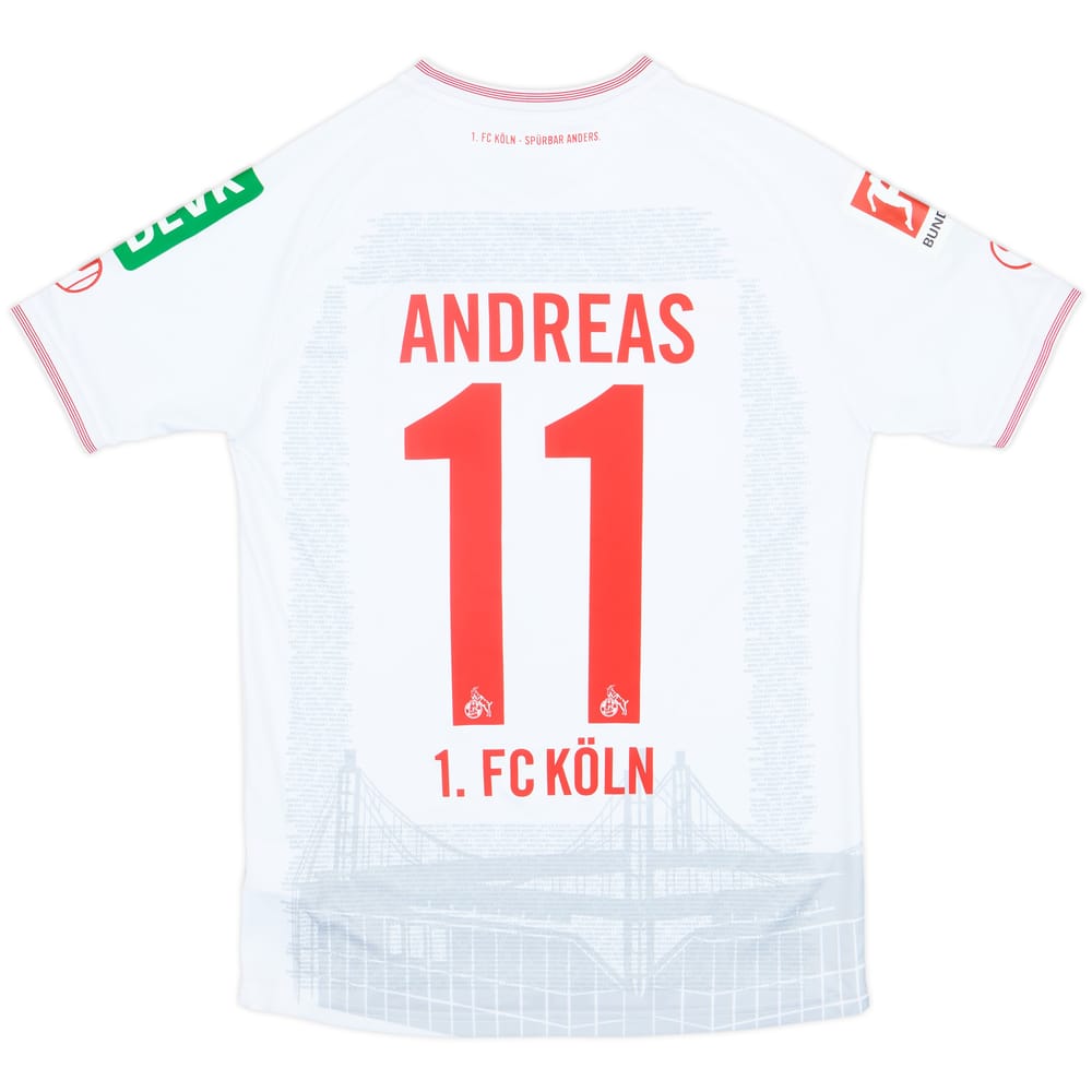 2021-22 FC Koln Home Shirt Andreas #11 - 6/10 - (S)