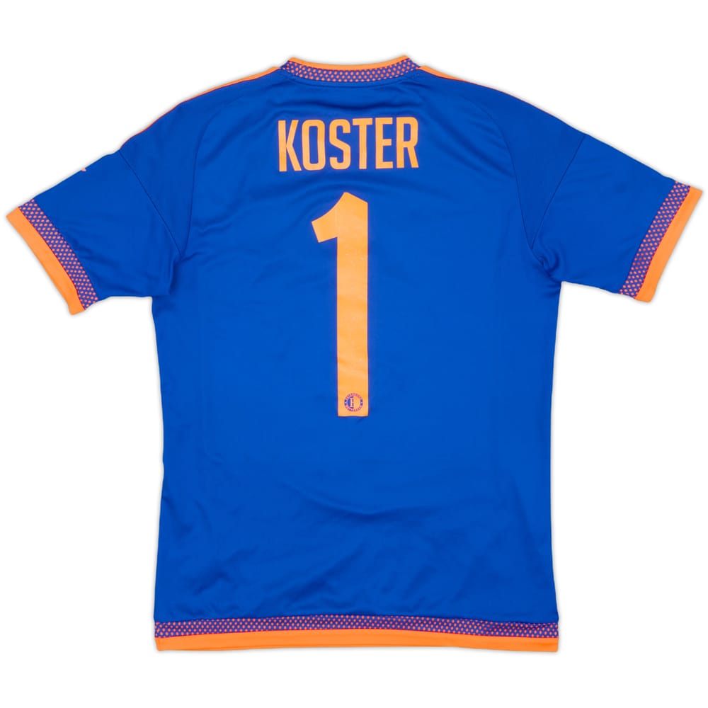 2015-16 Feyenoord Away Shirt Koster #1 - 6/10 - (S)