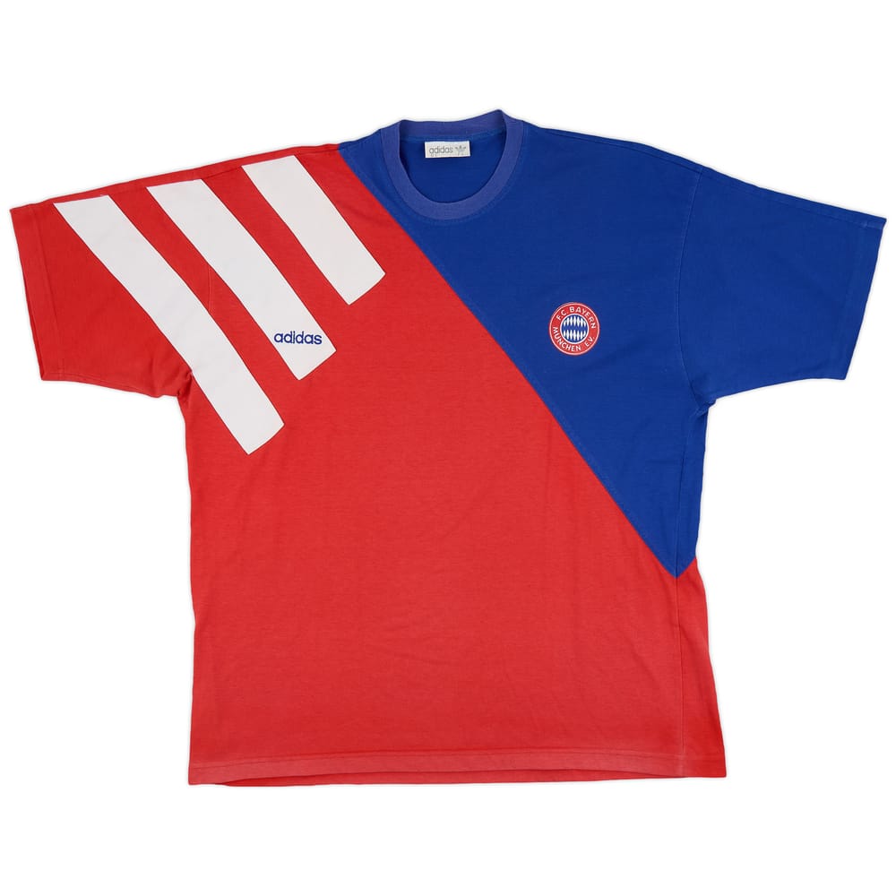 1995-96 Bayern Munich adidas Training Tee - 7/10 - (L)