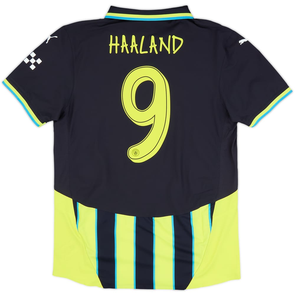 2024-25 Manchester City Player Issue Away Shirt Haaland #9