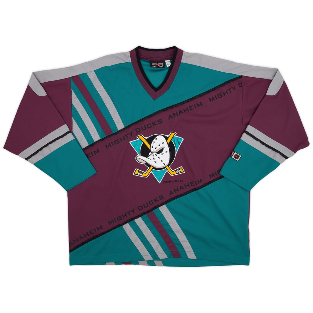 1993-99 Mighty Ducks of Anaheim #26 CMP Jersey - 7/10 - (L)