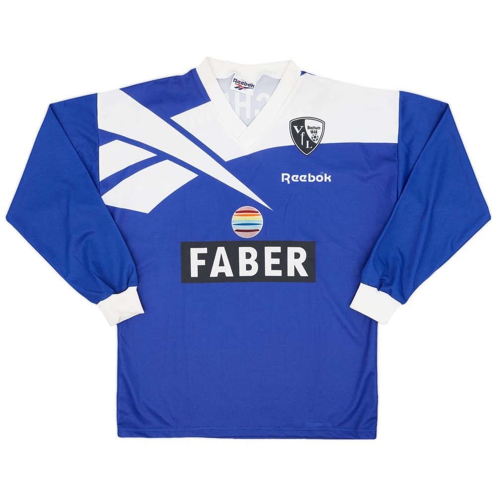 1994-96 VFL Bochum Home L/S Shirt - 9/10 - (M)