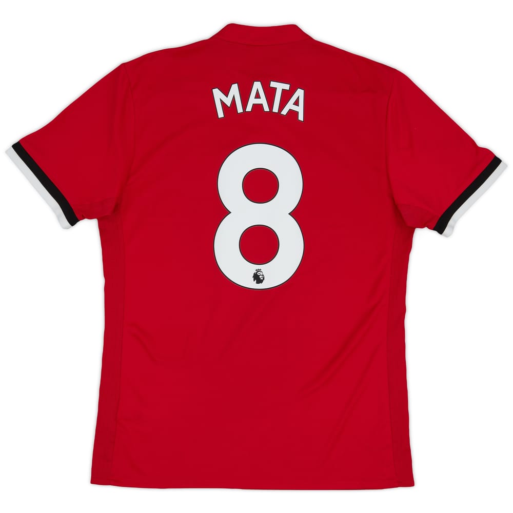 2017-18 Manchester United Home Shirt Mata #8 - 5/10 - (M)