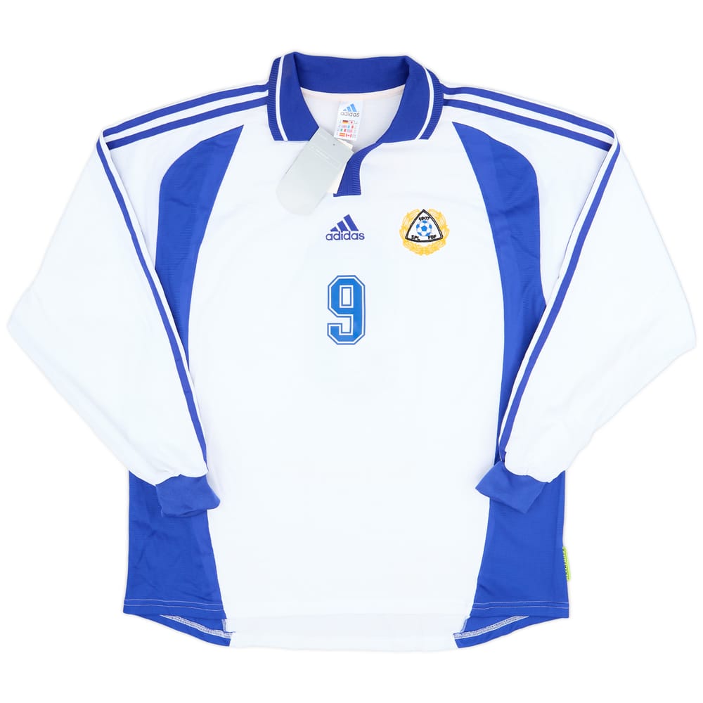 2000-02 Finland Player Issue Home L/S Shirt #9 (XL)