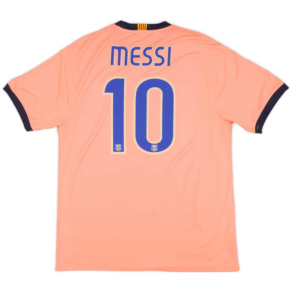 2009-10 Barcelona Away Shirt Messi #10 - 7/10 - (XL)