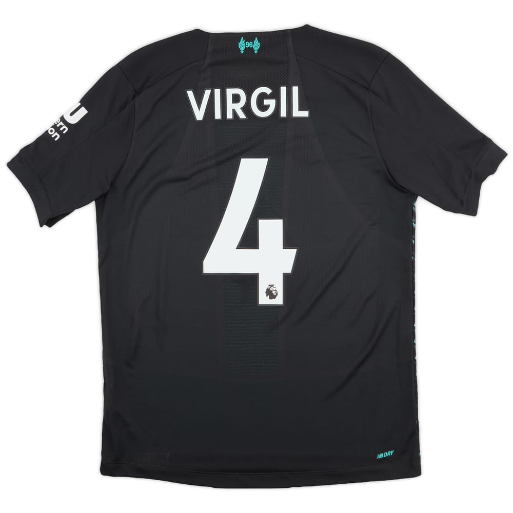 2019-20 Liverpool Third Shirt Virgil #4 - 8/10 - (S)