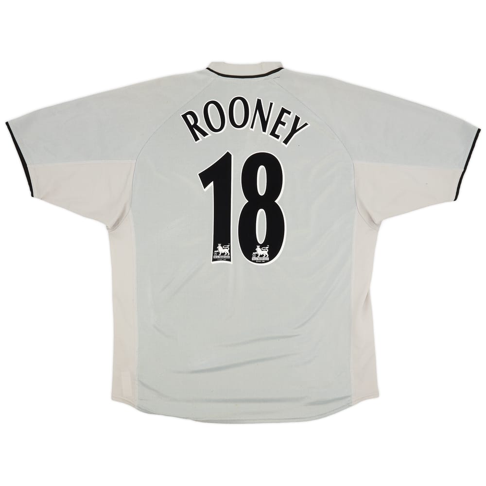 2001-02 Everton Away Shirt Rooney #18 - 5/10 - (XL)