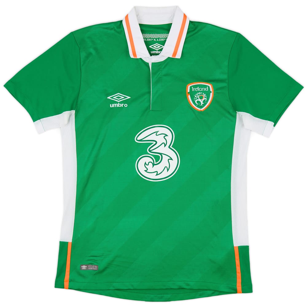 2016-17 Ireland Home Shirt - 8/10 - (M)
