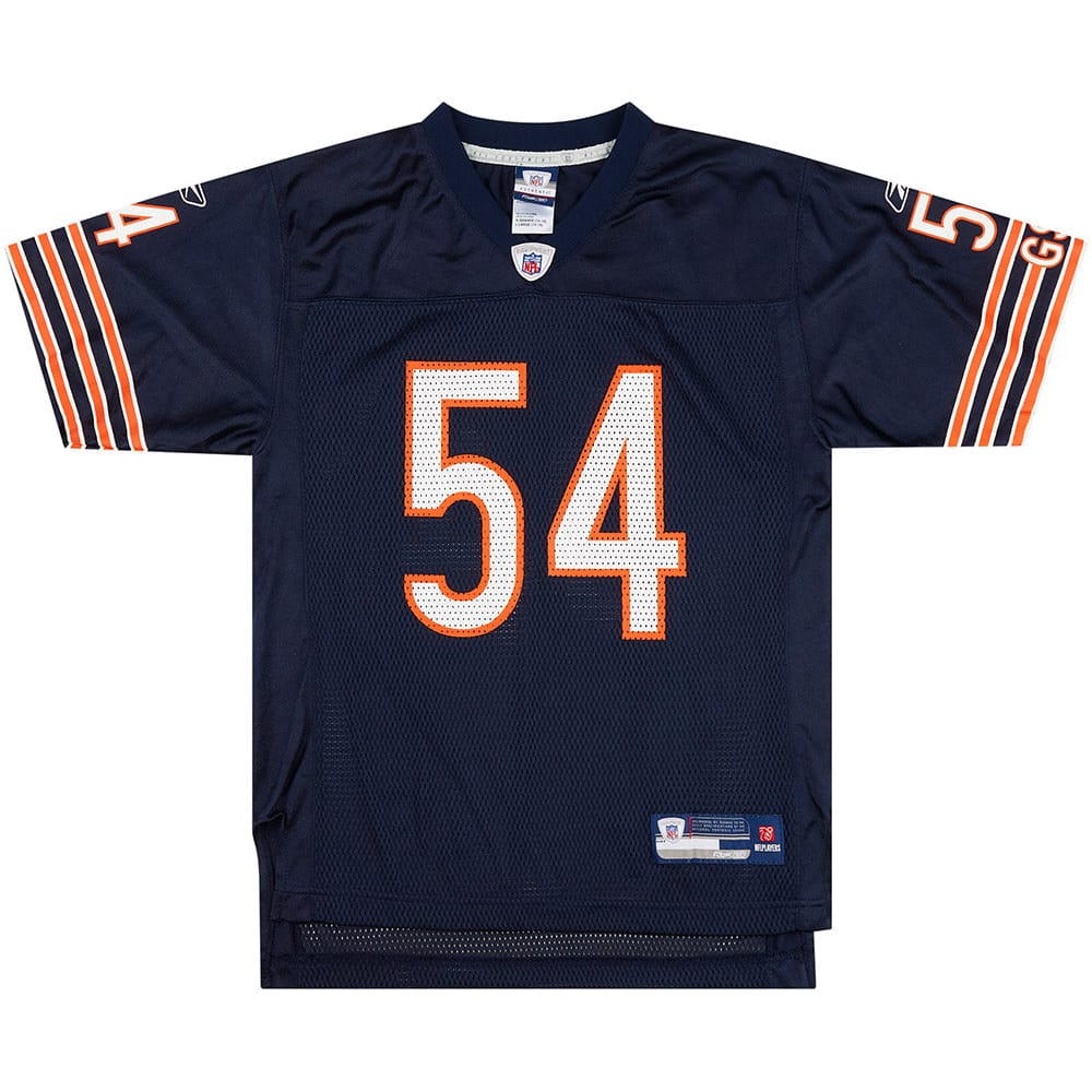 2007 Chicago Bears Urlacher #54 Reebok On Field Jersey (Home) Y