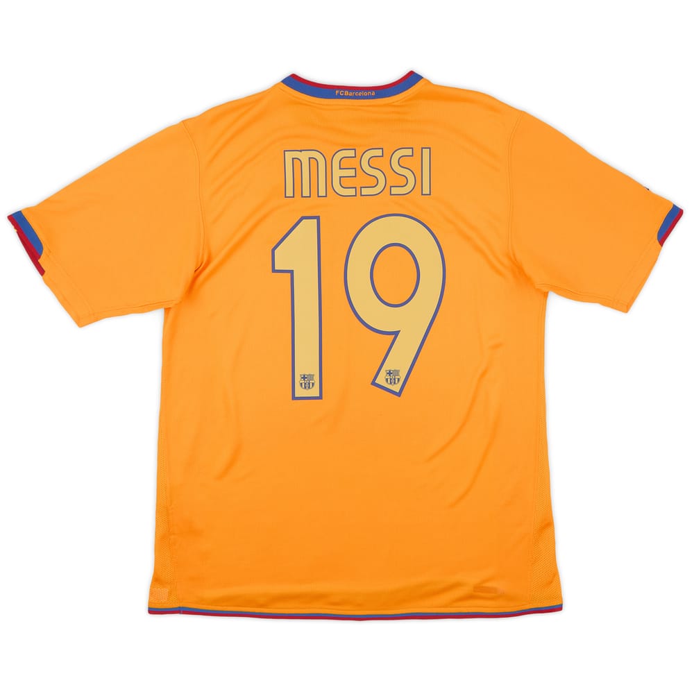 2006-08 Barcelona Away Shirt Messi #19 - 7/10 - (M)