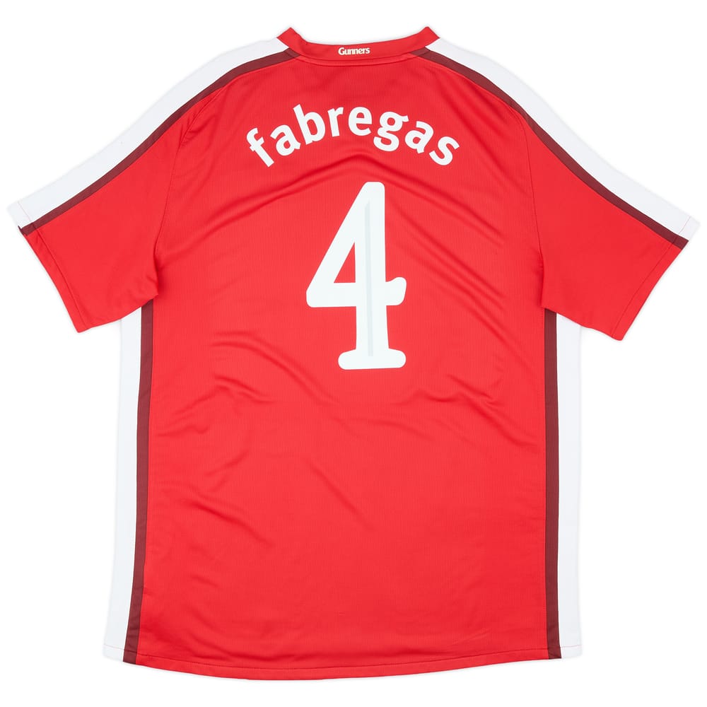 2008-10 Arsenal Home Shirt Fabregas #4 - 8/10 - (XXL)