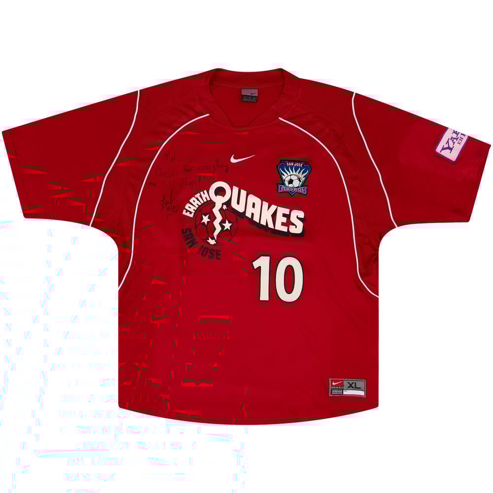 2004 San Jose Earthquakes Match Issue Third Shirt #10 (Donovan)