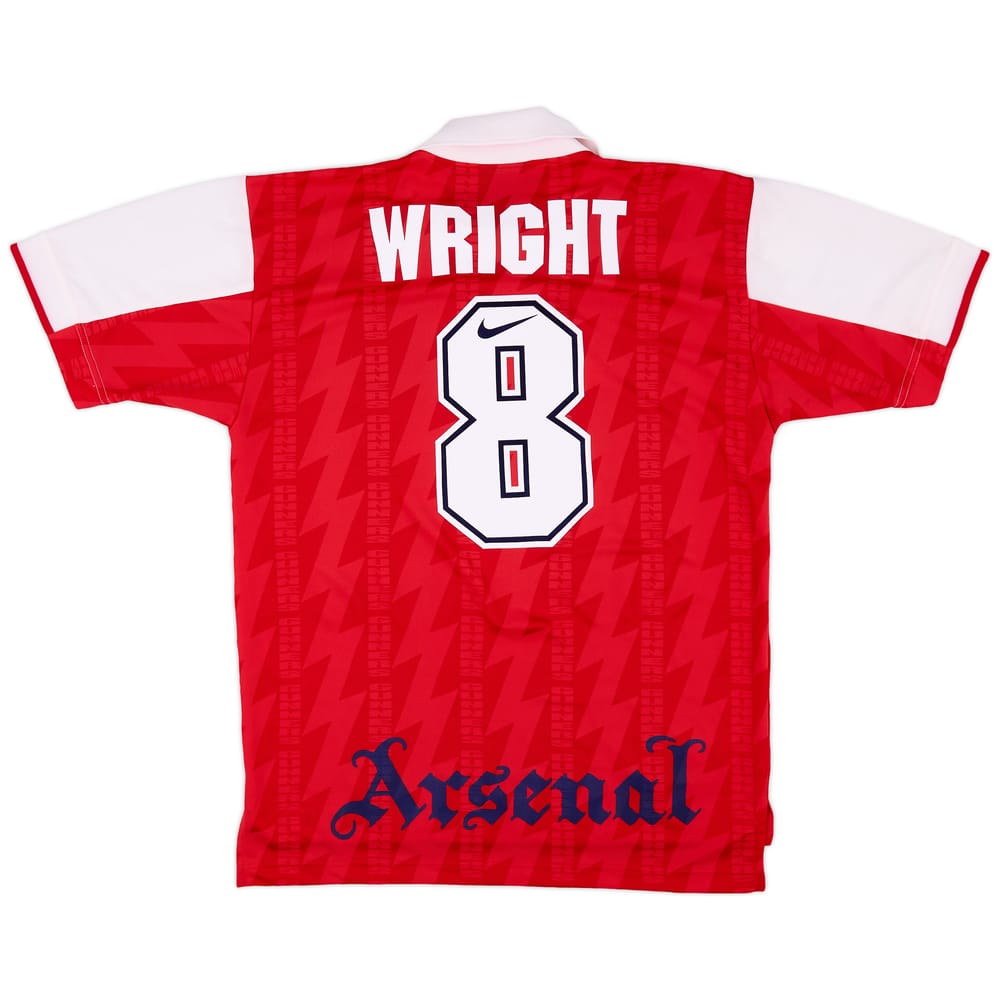 1994-96 Arsenal Home Shirt Wright #8 - 9/10 - (M)