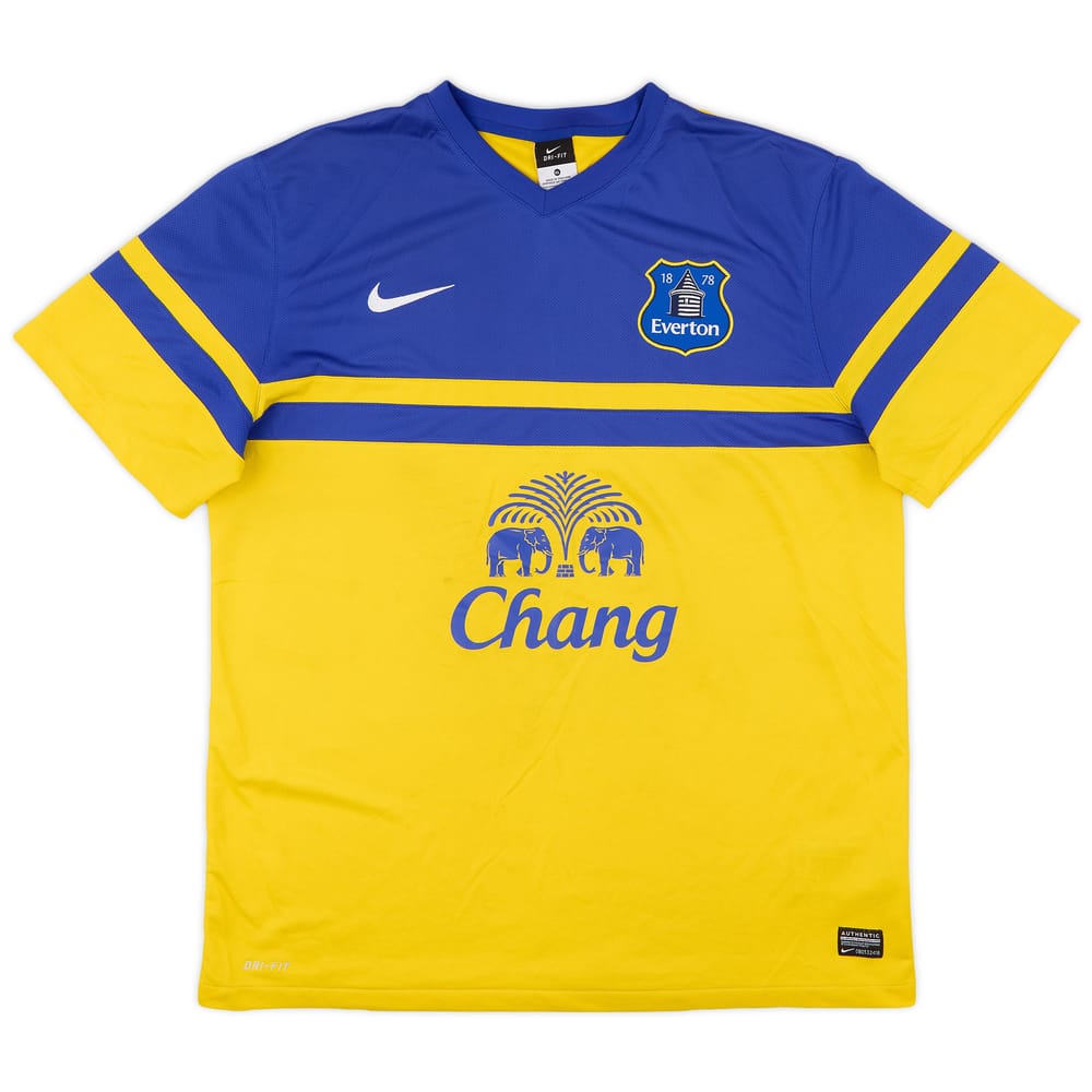 2013-14 Everton Away Shirt - 5/10 - (XL)