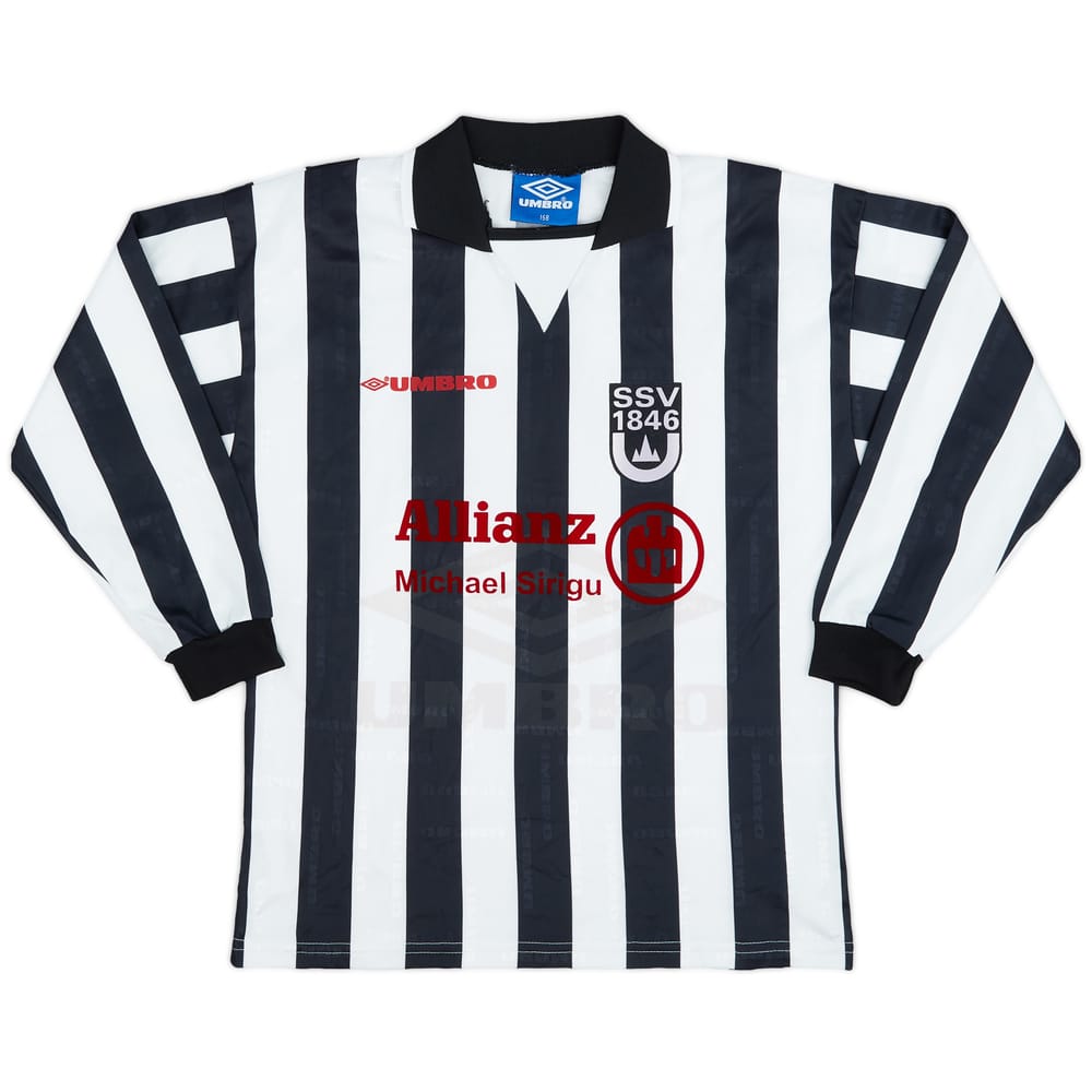 1990s SSV Ulm Home L/S Shirt #17 - 8/10 - (L.Boys)