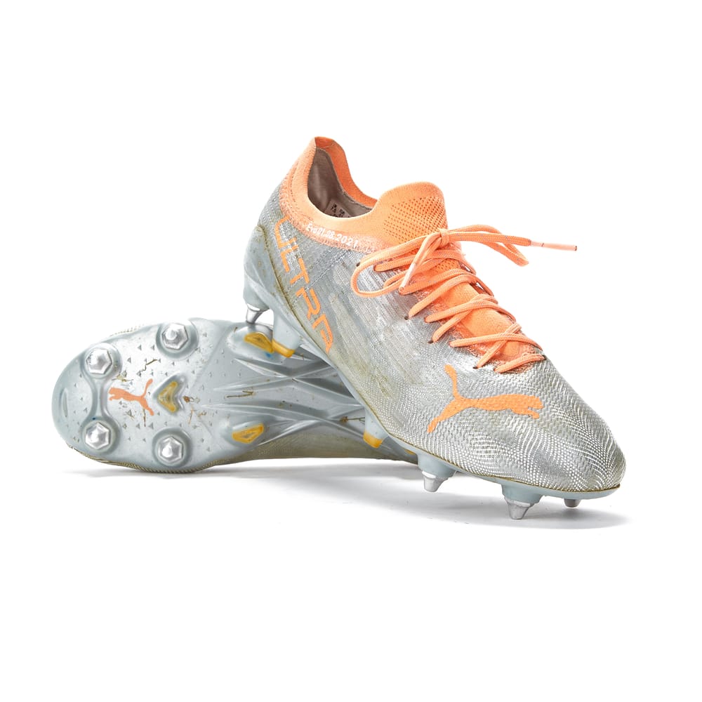 2022 Puma Match Worn Ultra 1.4 Football Boots (Oleksandr Zinchenko) - 3/10 - SG 7½