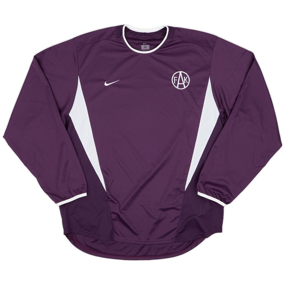 2002-04 Austria Vienna Home L/S Shirt - 10/10 - (XL)