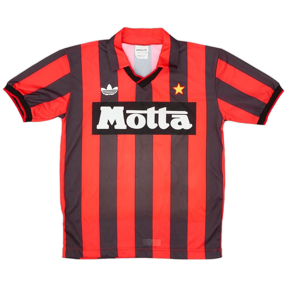 1992-93 AC Milan Home Shirt #5 - 7/10 - (S)