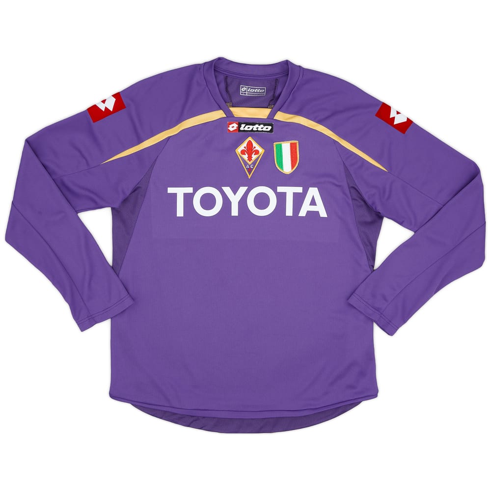 2009-10 Fiorentina Player Issue Home Shirt # - 3/10 - (XL)