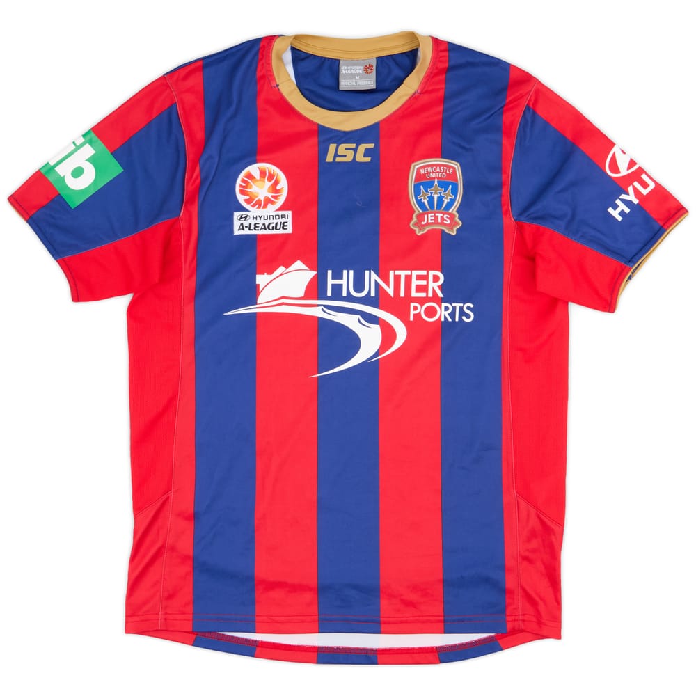 2013-14 Newcastle Jets Home Shirt - 9/10 - (M)