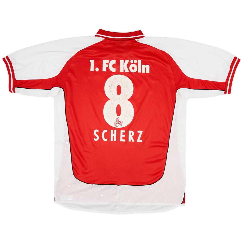 2002-03 FC Koln Home Shirt Scherz #8 - 6/10 - (XXL)